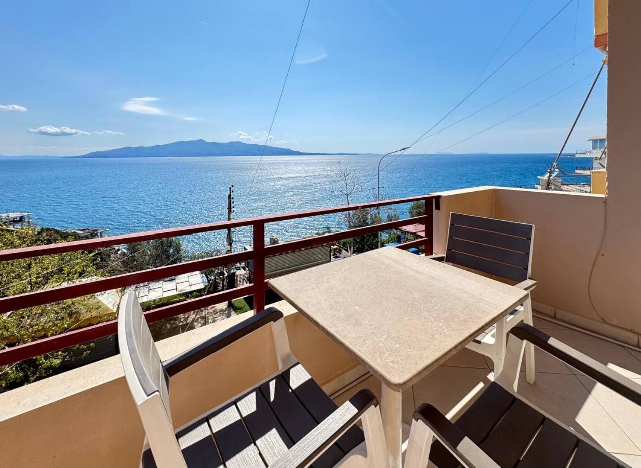 Del Mar Sea View Apartment Sarandë Exterior foto