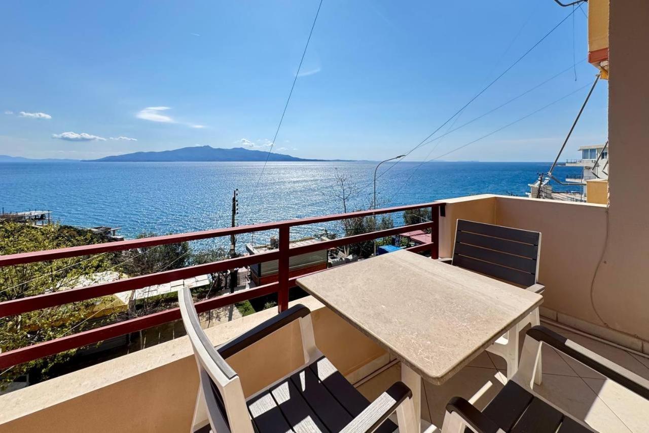 Del Mar Sea View Apartment Sarandë Exterior foto